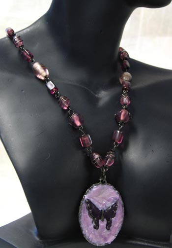 alisha - DIAMONTE NECKLACE-( TI 50284)